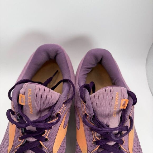 Brooks Glycerin 18 Shoes Women Size 11 Purple Running Cushioned Trainer - Picture 4 of 13